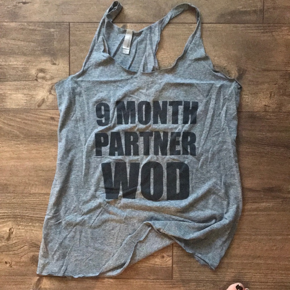 COPY - Crossfit Tank Top/maternity